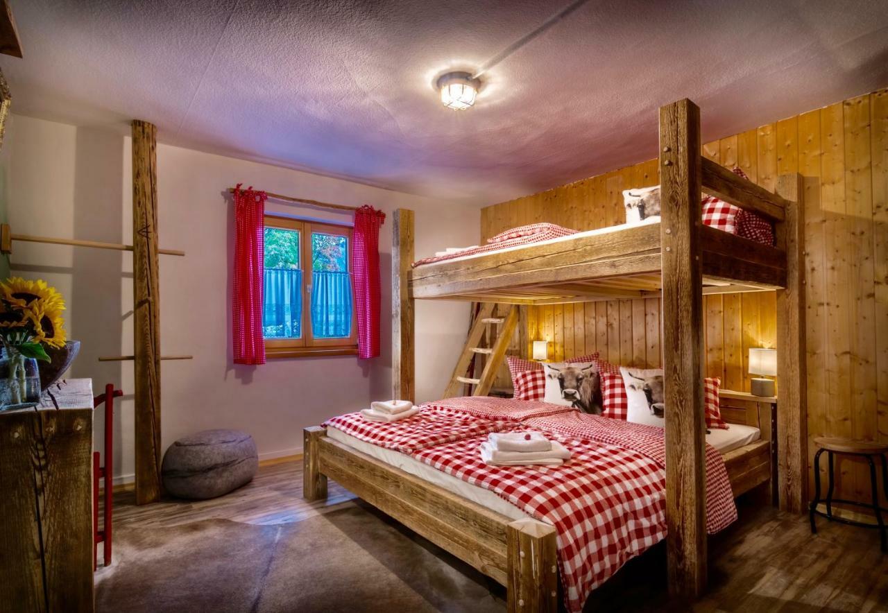 Zur Gluecklichen Kuh Hotel Oberstdorf Exterior foto