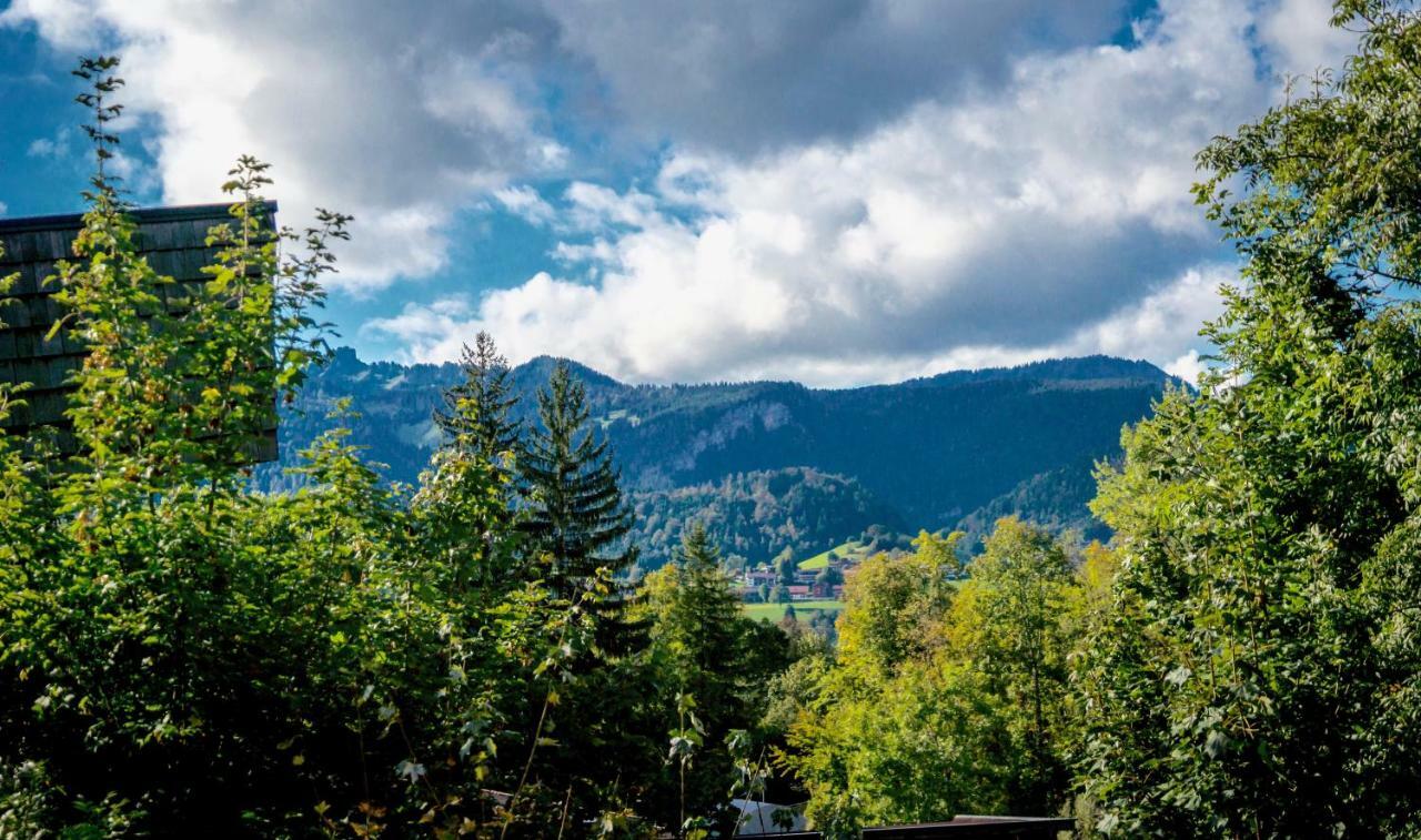 Zur Gluecklichen Kuh Hotel Oberstdorf Exterior foto