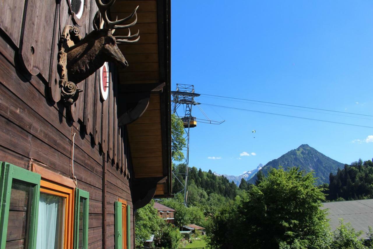 Zur Gluecklichen Kuh Hotel Oberstdorf Exterior foto