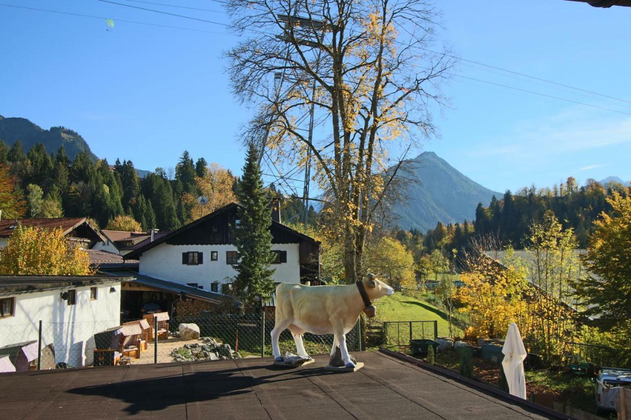 Zur Gluecklichen Kuh Hotel Oberstdorf Exterior foto
